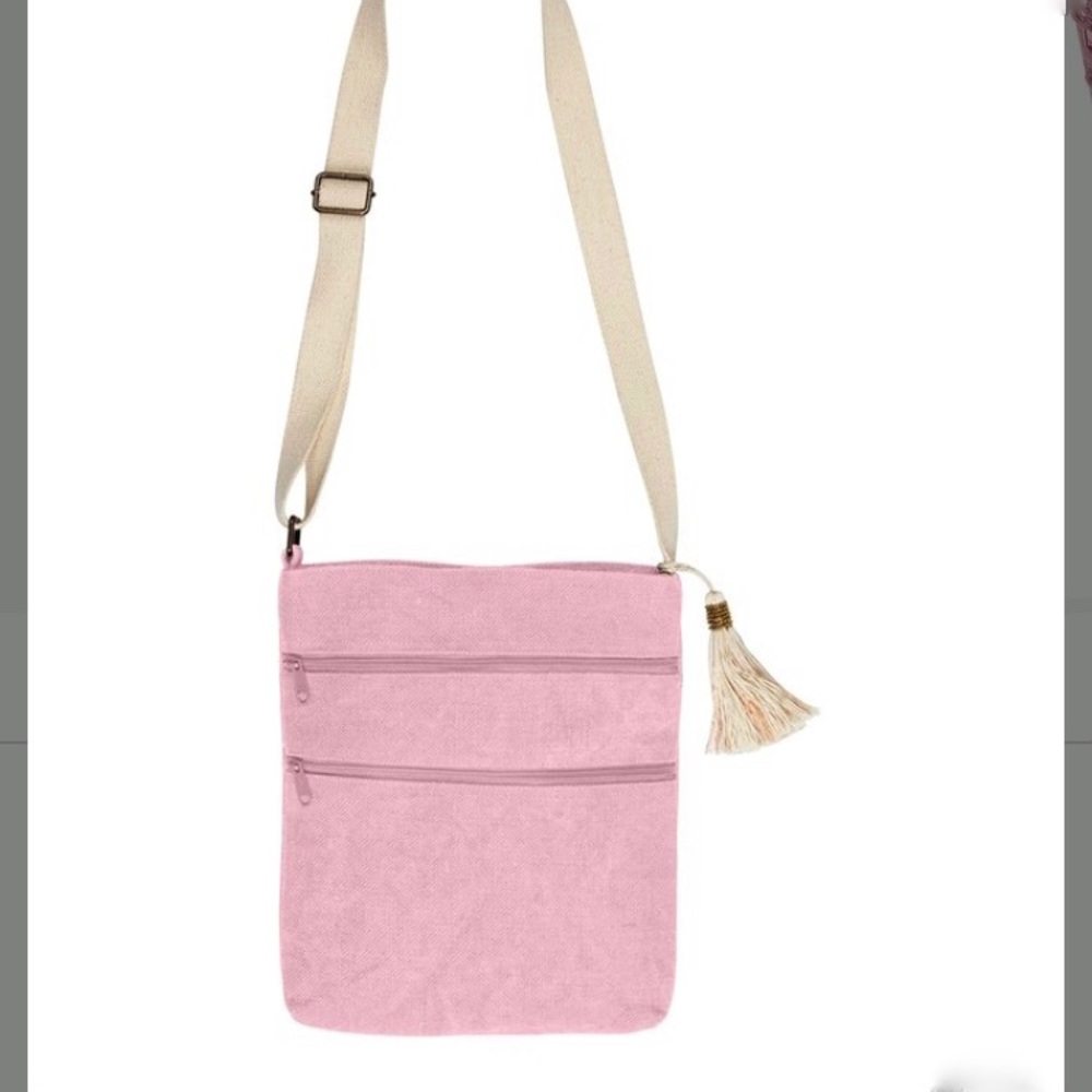 NWT pink cross body bag